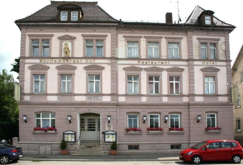 Komforthotel-Restaurant Wuerttemberger Hof Bad Saulgau Exterior foto
